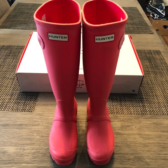 Shoes | Coral Hunter Boots | Poshmark